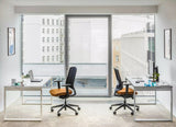 Bureau Solid individuel avec pieds en arche fermés — bureau professionnel, Lima Design Maroc, vue 03
