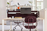 Bureau bench avec pieds en arche fermés — bureau professionnel bench, Lima Design Maroc, vue 03