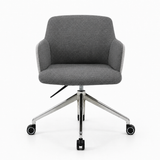 Chaise ARIS MOOD Gris et Gris clair - couleurs réelles, vue de face rapprochée - Lima Design