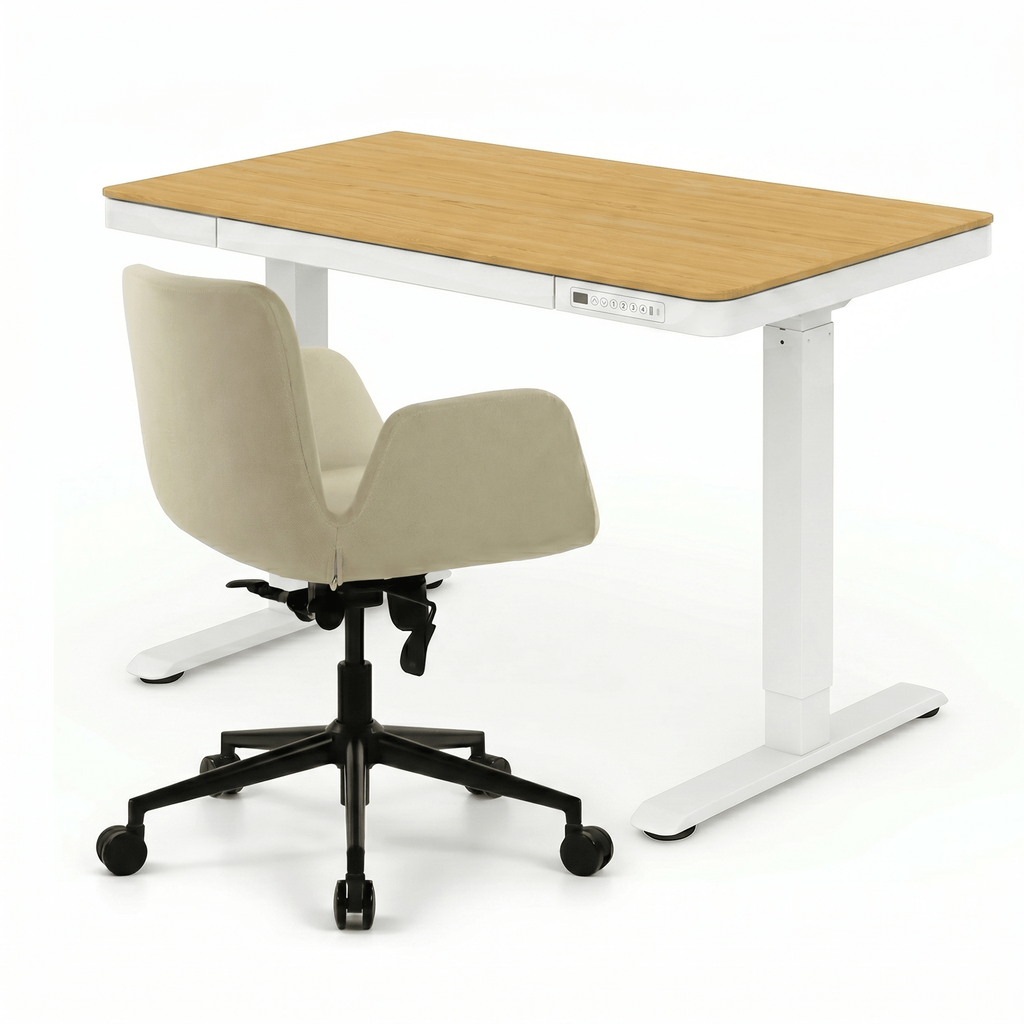 Pack Bureau Confort Premium – EW9 + FERRA — pack bureau ergonomique, Lima Design Maroc, vue 01