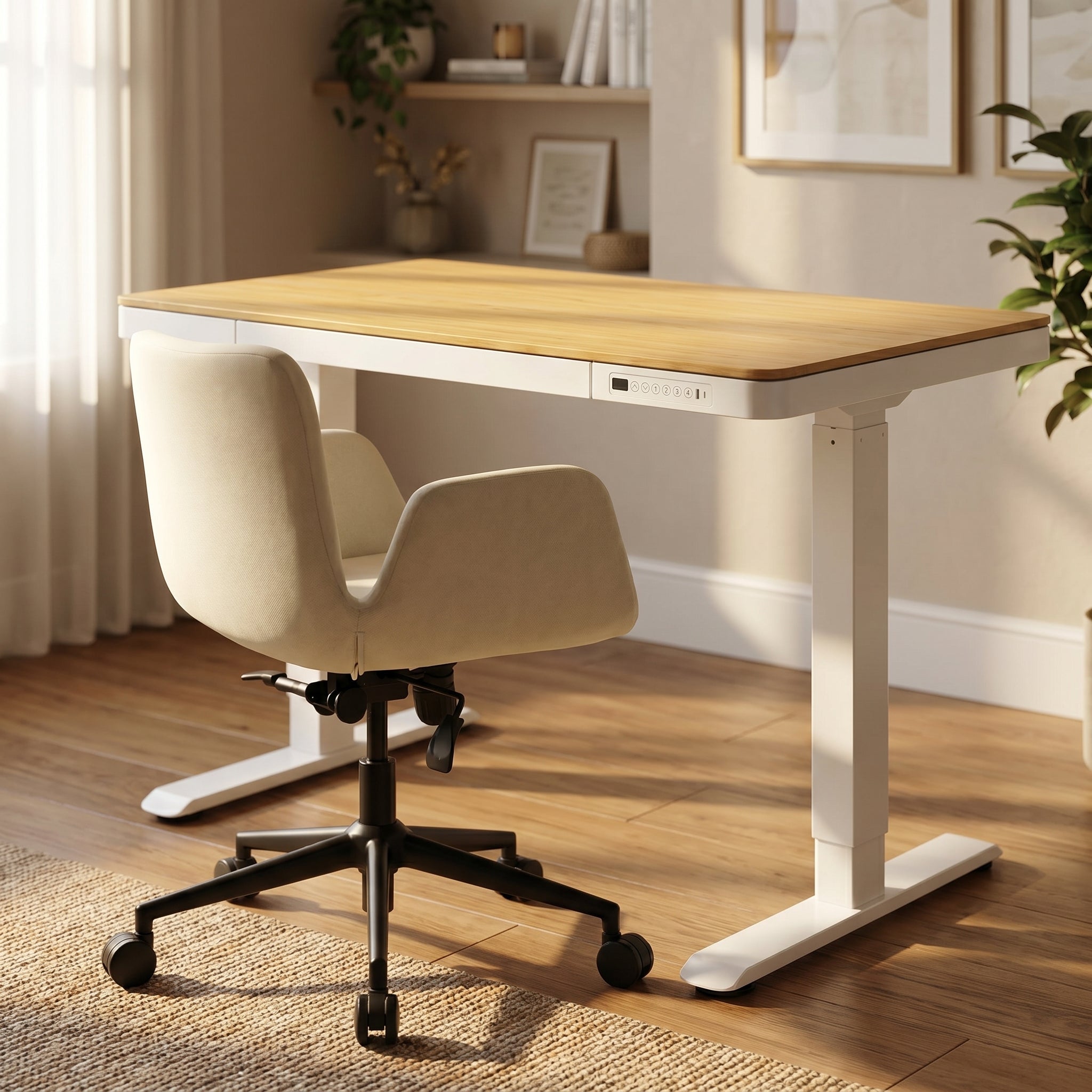 Pack Bureau Confort Premium – EW9 + FERRA — pack bureau ergonomique, Lima Design Maroc, vue 02
