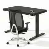 Pack Bureau Ergonomique Compact – Bureau EW9 + PLATINIUM — pack bureau ergonomique, Lima Design Maroc, vue 01