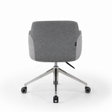 Chaise ARIS MOOD Gris et Gris clair - vue arrière - Lima Design