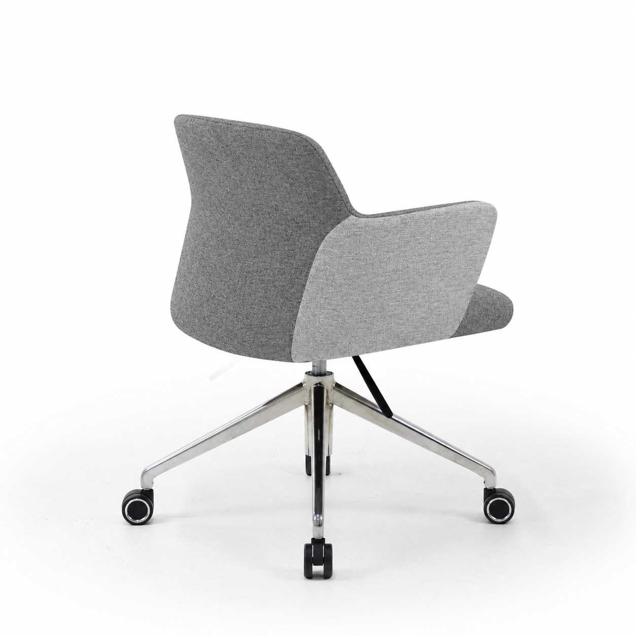 Chaise ARIS MOOD Gris et Gris clair - vue arrière trois quarts - Lima Design