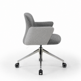 Chaise ARIS MOOD Gris et Gris clair - vue latérale - Lima Design