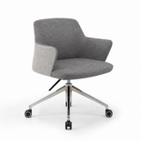 Chaise ARIS MOOD Gris et Gris clair - vue trois quarts avant - Lima Design