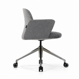 Chaise ARIS MOOD Gris et Gris clair - vue de profil - Lima Design
