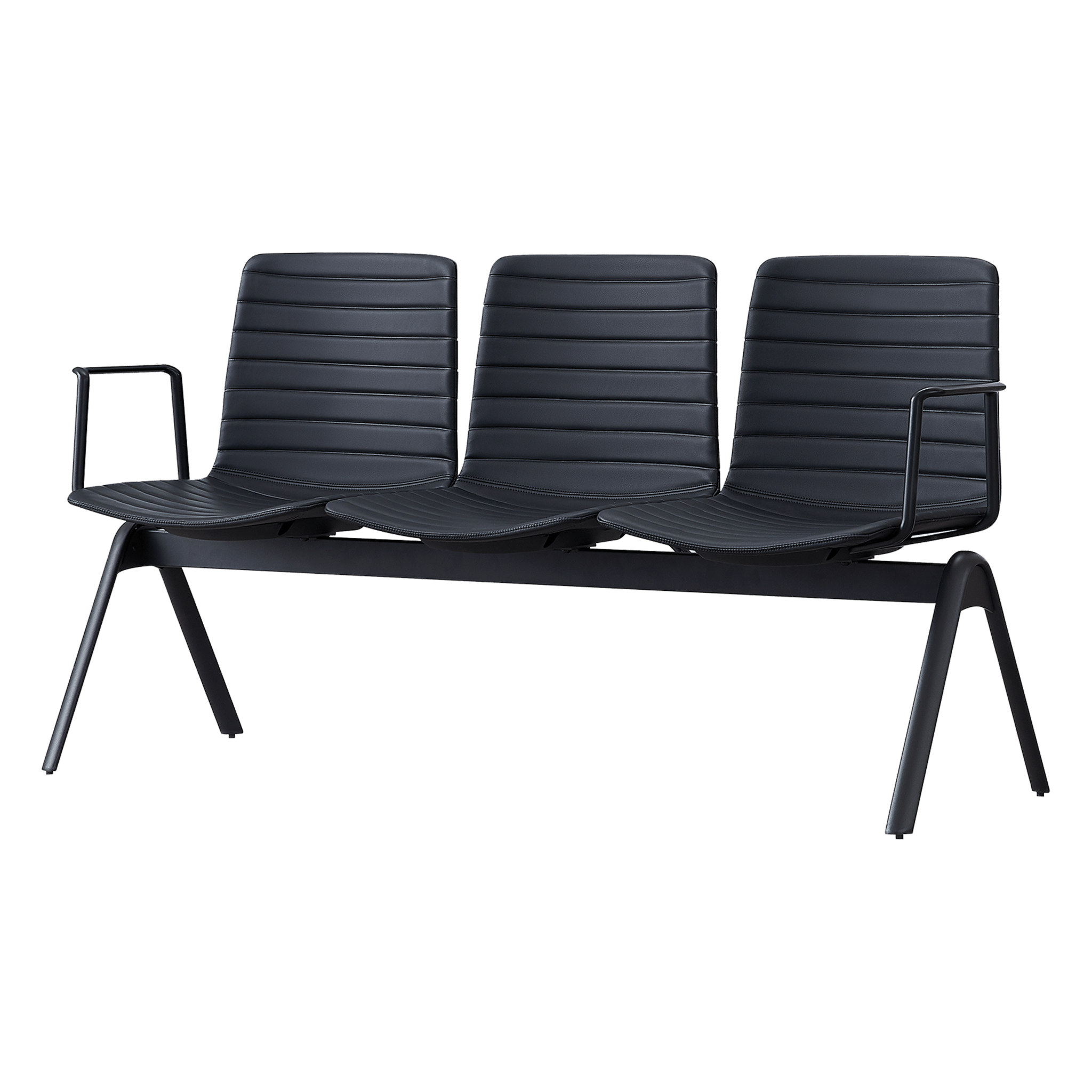 CHELSEA ATTENTE – Banquette design 3 & 4 places — banquette d’attente, Lima Design Maroc, vue 02