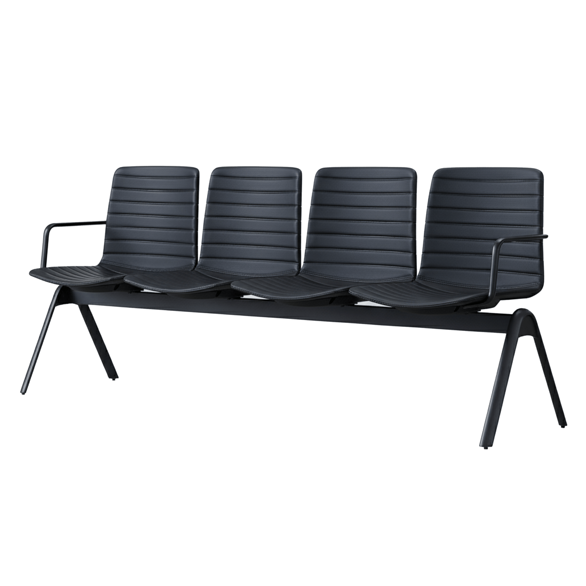 CHELSEA ATTENTE – Banquette design 3 & 4 places — banquette d’attente, Lima Design Maroc, vue 06