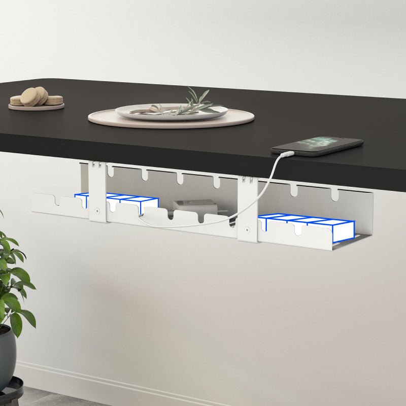 Organiseur de Câbles Sous-Bureau - Dock Pro — organiseur de câbles, Lima Design Maroc, vue 09