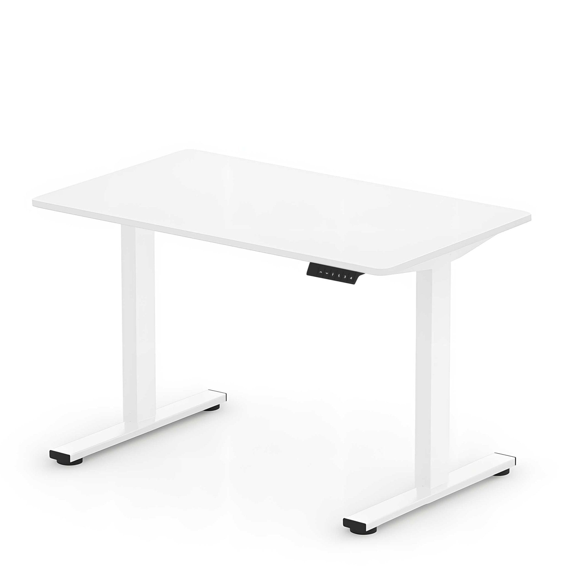 EN1 – Bureau assis-debout à moteur électrique simple — bureau assis-debout électrique, Lima Design Maroc, vue 02