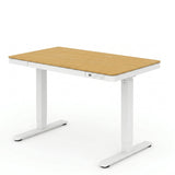 EW9 – Bureau Assis-Debout Tout-en-Un — bureau assis-debout électrique, Lima Design Maroc, vue 01