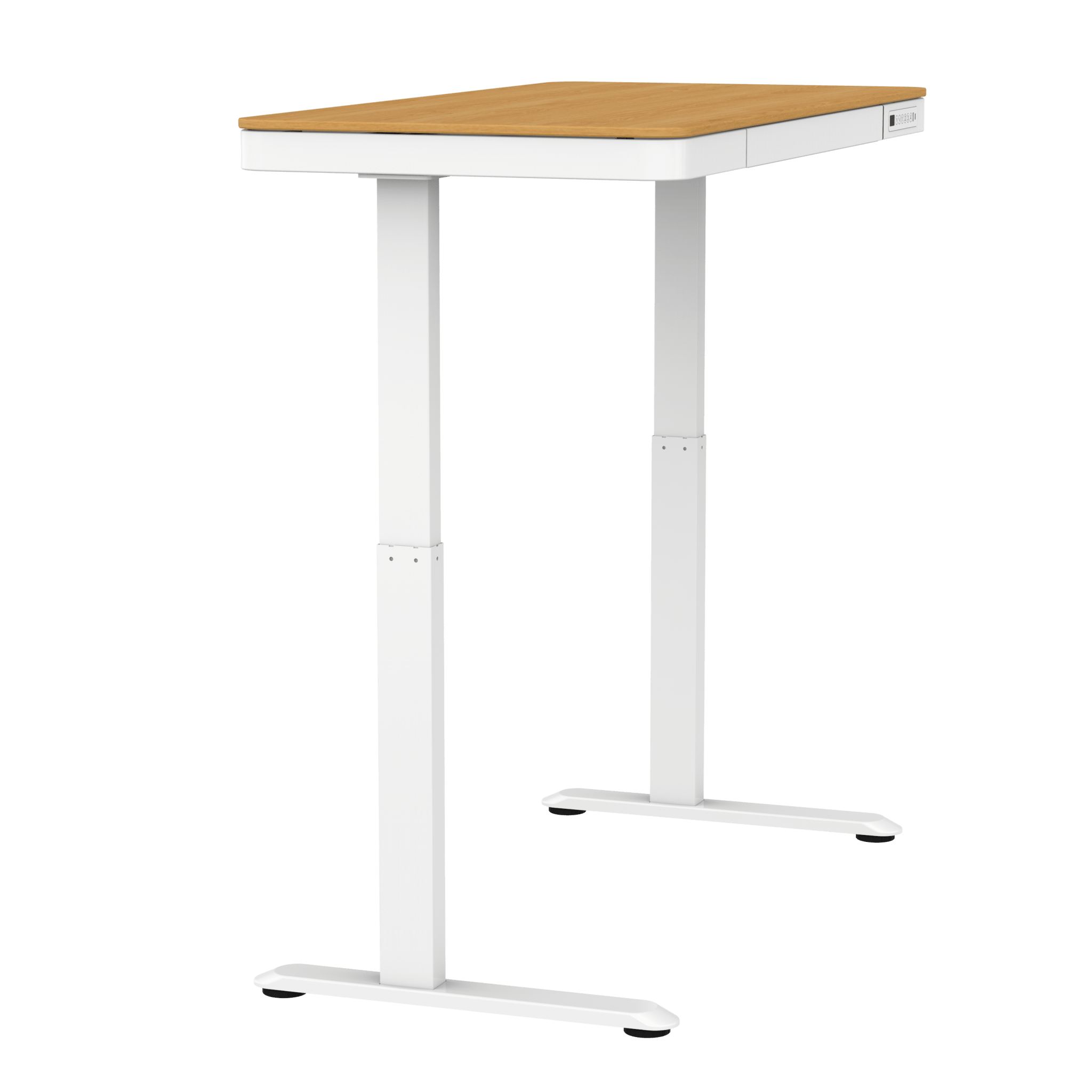 EW9 – Bureau Assis-Debout Tout-en-Un — bureau assis-debout électrique, Lima Design Maroc, vue 02