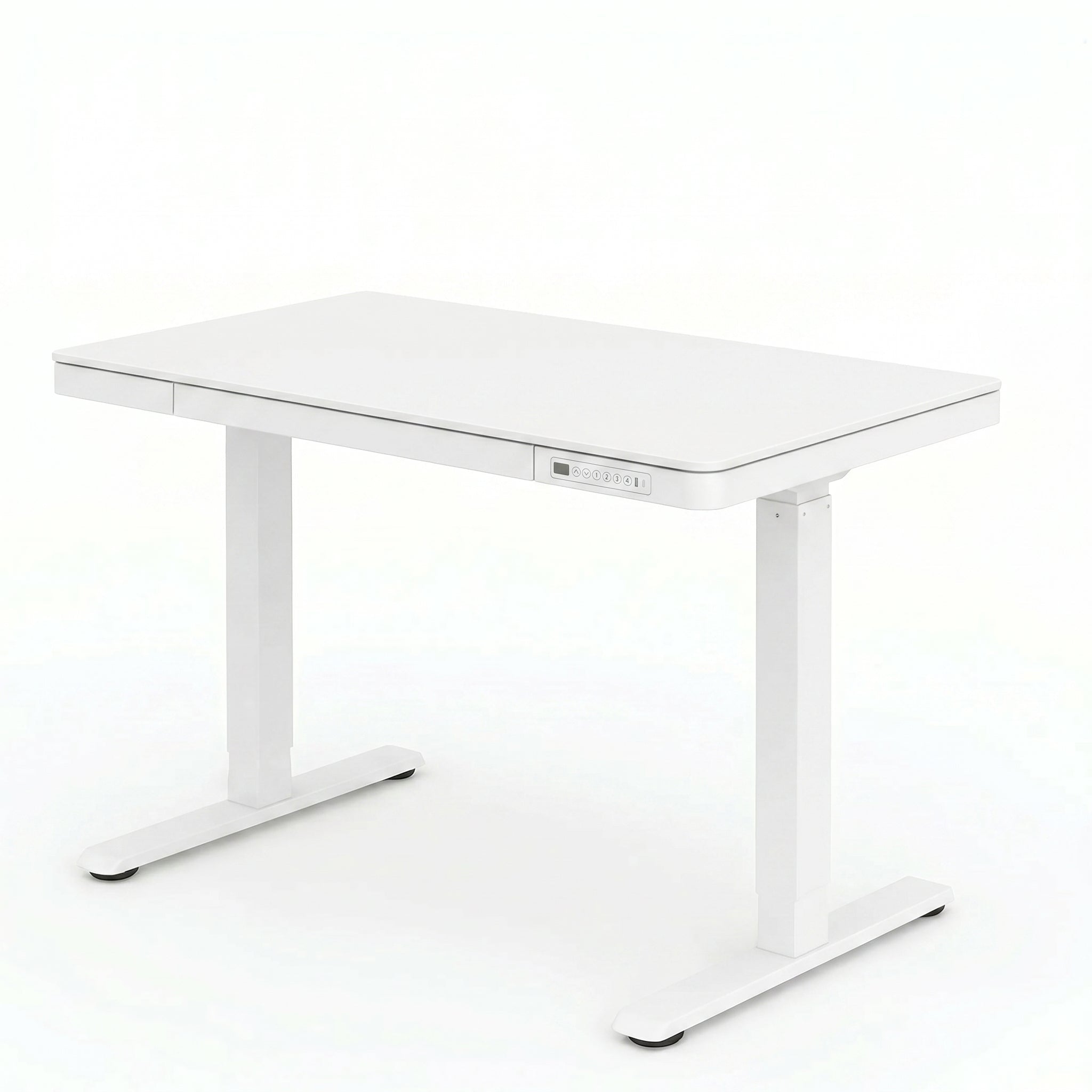 EW9 – Bureau Assis-Debout Tout-en-Un — bureau assis-debout électrique, Lima Design Maroc, vue 03
