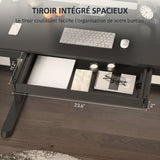 EW9 – Bureau Assis-Debout Tout-en-Un — bureau assis-debout électrique, Lima Design Maroc, vue 10
