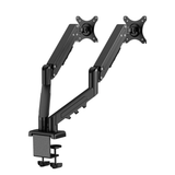 FlexiSpot F5D – Bras Support Double Écran à Ressort à Gaz — support écran, Lima Design Maroc, vue 01
