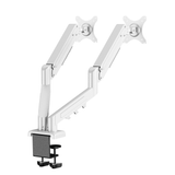 FlexiSpot F5D – Bras Support Double Écran à Ressort à Gaz — support écran, Lima Design Maroc, vue 02