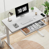 EW9 – Bureau Assis-Debout Tout-en-Un – Desk Lima Design Maroc, vue alternative
