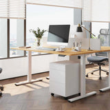 EN1 – Bureau assis-debout à moteur électrique simple – Desk Lima Design Maroc, vue alternative