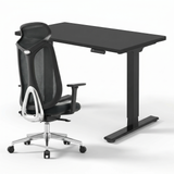 Pack Bureau Ergonomique Pro - Bureau E1 PRO + PLATINIUM PRO